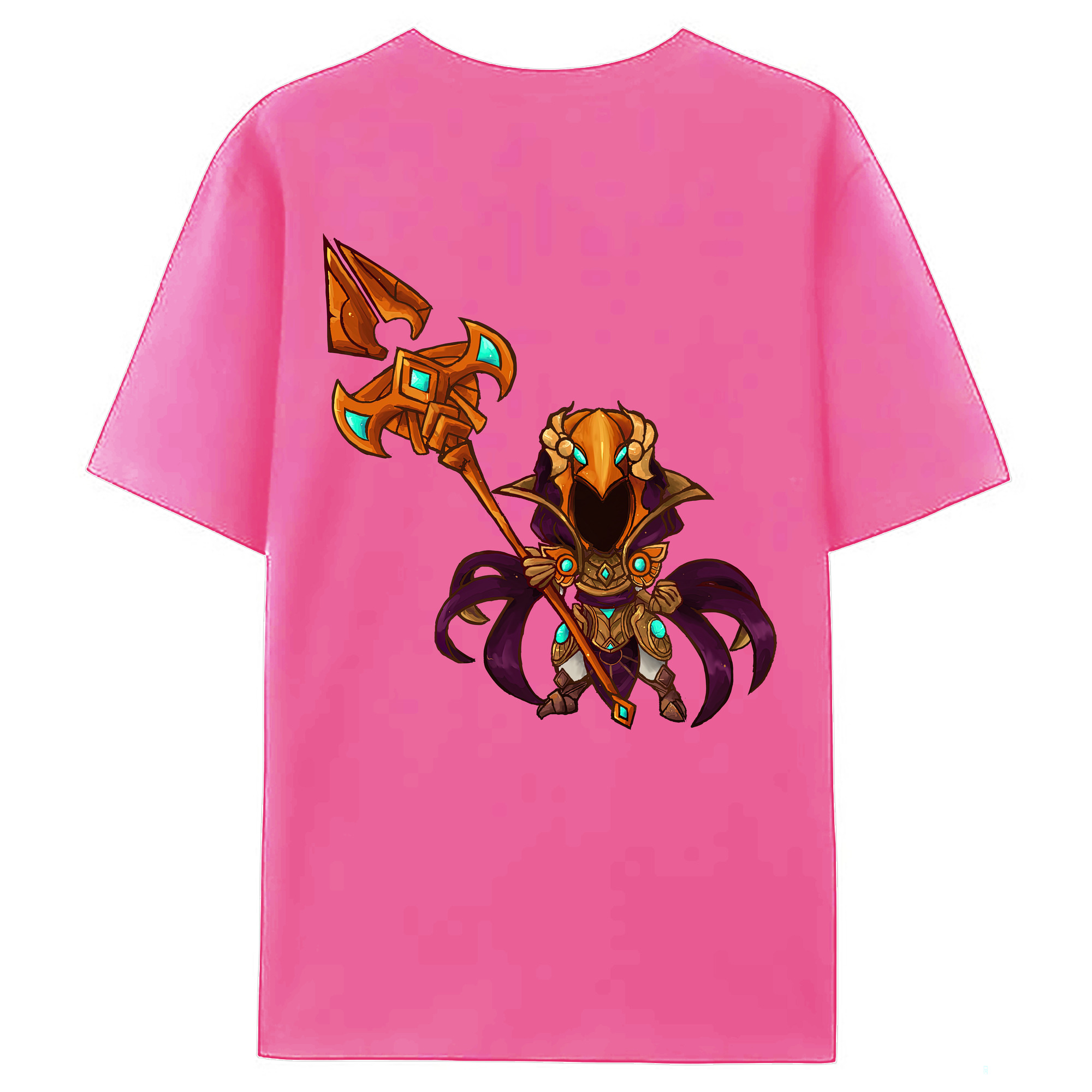 （画像用） リーグ・オブ・レジェンド League of Legends LOL レディース半袖Tシャツ(バックプリント)